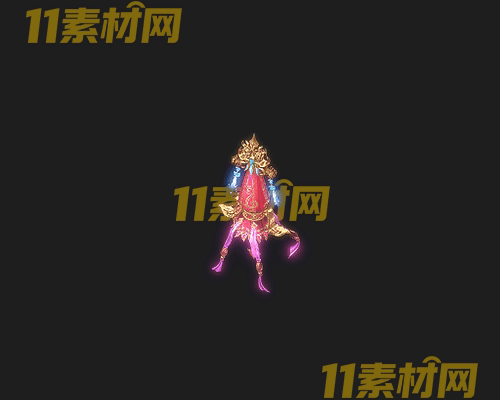 传奇NPC人物素材 动态高清PNG序列帧—NPC20260430-62