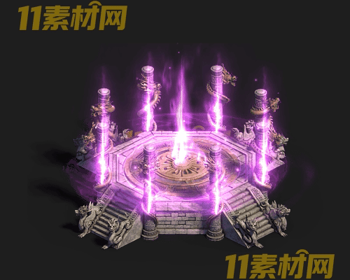 传奇传送阵NPC素材 动态高清PNG序列帧—NPC20260430-71