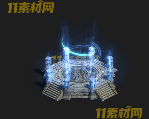 传奇传送阵NPC素材 动态高清PNG序列帧—NPC20260430-75