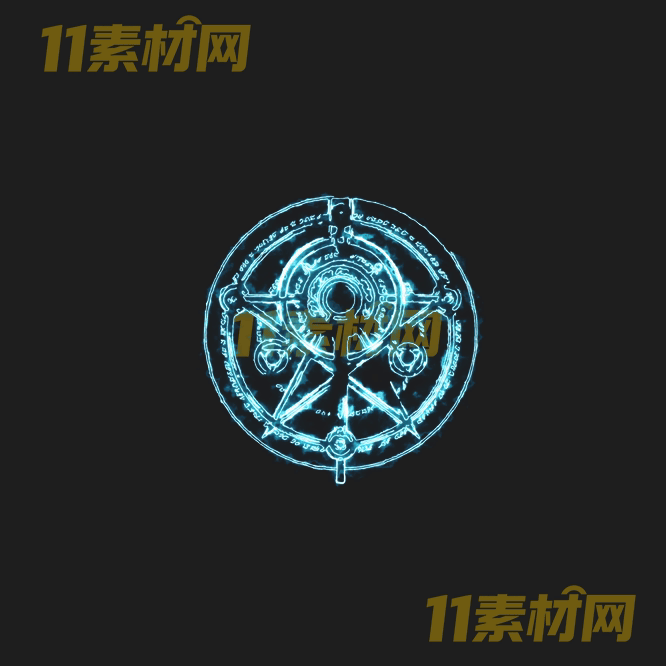 传奇UI光环素材 动态高清PNG序列帧—UI20260501-193