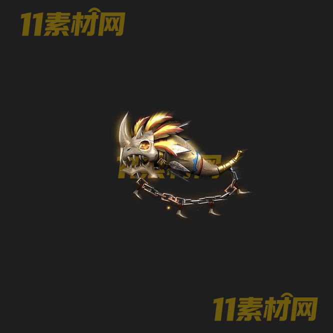 传奇号角法宝素材 动态高清PNG序列帧—FB20260501-205