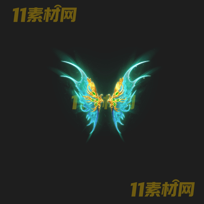 传奇翅膀素材 内外观动态高清PNG序列帧—CB20260501-231