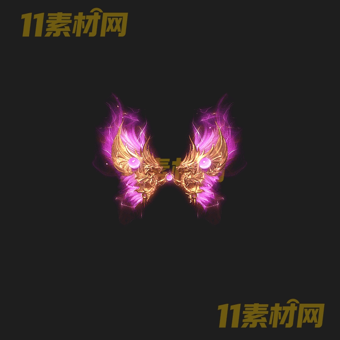 传奇翅膀素材 内外观动态高清PNG序列帧—CB20260501-232