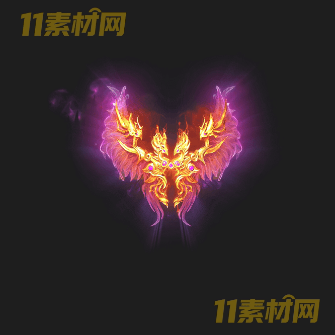 传奇翅膀素材 内外观动态高清PNG序列帧—CB20260501-235