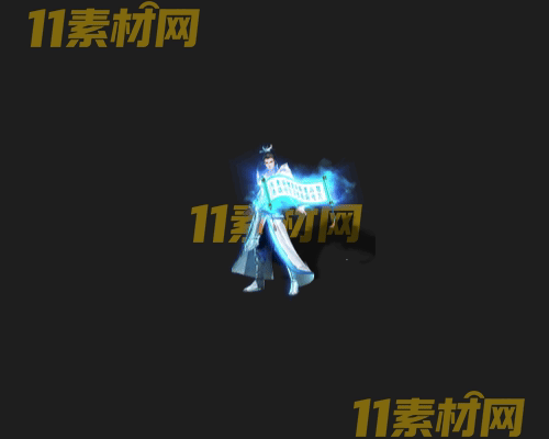 传奇人物NPC素材 动态高清PNG序列帧—NPC20260502-23