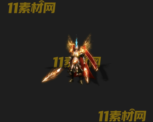 传奇人物NPC素材 动态高清PNG序列帧—NPC20260502-26