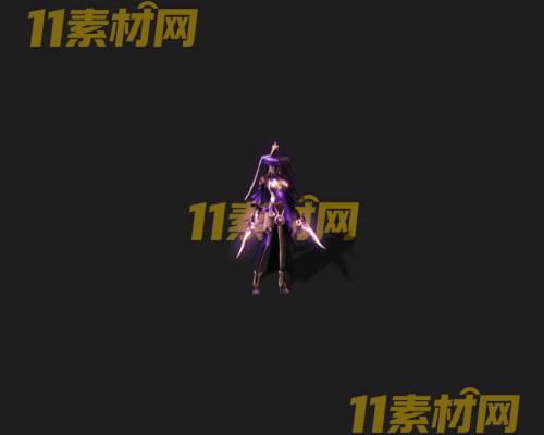 传奇人物NPC素材 动态高清PNG序列帧—NPC20260502-27