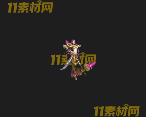 传奇人物NPC素材 动态高清PNG序列帧—NPC20260502-37