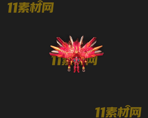 传奇机甲NPC素材 动态高清PNG序列帧—NPC20260502-4