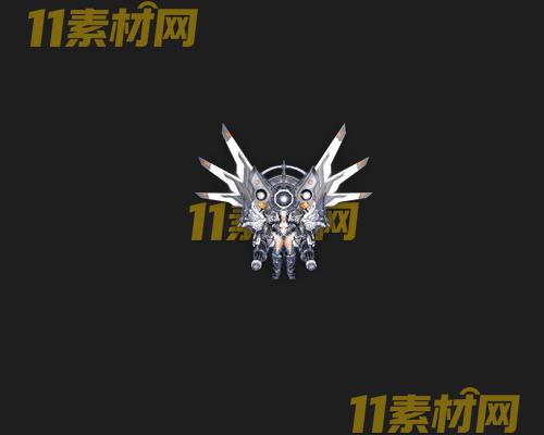 传奇机甲NPC素材 动态高清PNG序列帧—NPC20260502-5
