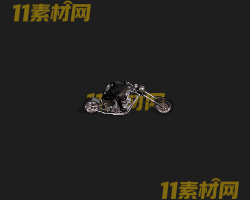 传奇摩托车NPC素材 动态高清PNG序列帧—NPC20260502-8