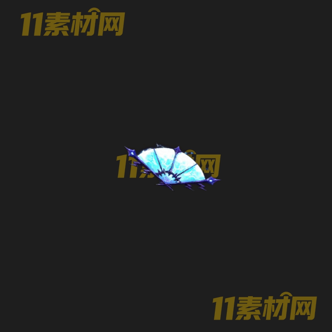 传奇扇子法宝素材 内观动态高清PNG序列帧—FB20260503-254