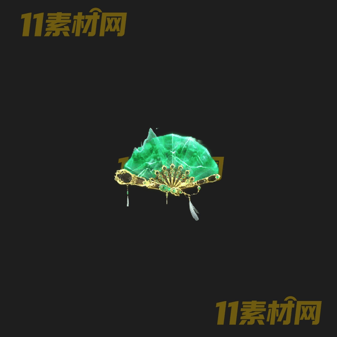 传奇扇子法宝素材 内观动态高清PNG序列帧—FB20260503-256