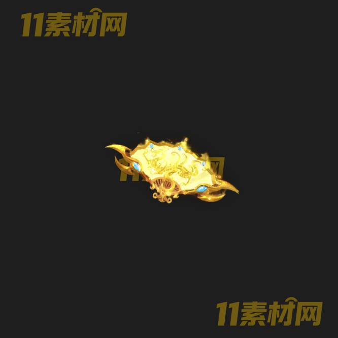 传奇扇子法宝素材 内观动态高清PNG序列帧—FB20260503-259
