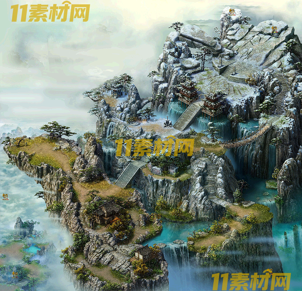 传奇真彩地图素材 超清地图—DT20260505-10