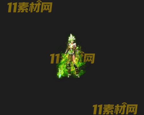 传奇人物NPC素材 动态高清PNG序列帧—NPC20260505-101