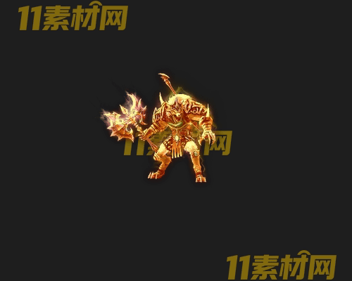 传奇人物NPC素材 动态高清PNG序列帧—NPC20260505-104