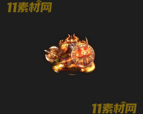 传奇人物NPC素材 动态高清PNG序列帧—NPC20260505-107