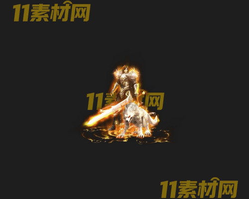 传奇人物NPC素材 动态高清PNG序列帧—NPC20260505-110