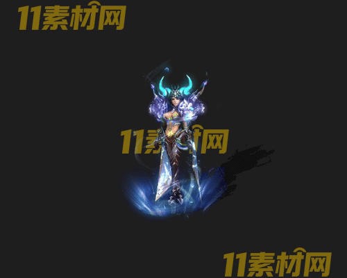 传奇人物NPC素材 动态高清PNG序列帧—NPC20260505-127