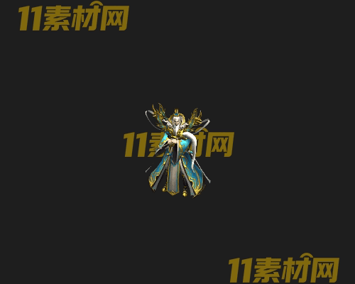 传奇人物NPC素材 动态高清PNG序列帧—NPC20260505-162