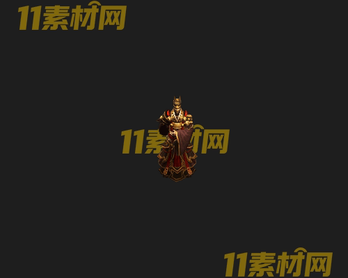 传奇人物NPC素材 动态高清PNG序列帧—NPC20260505-163