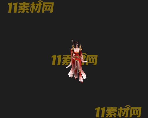 传奇人物NPC素材 动态高清PNG序列帧—NPC20260505-164
