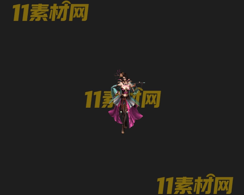传奇人物NPC素材 动态高清PNG序列帧—NPC20260505-166