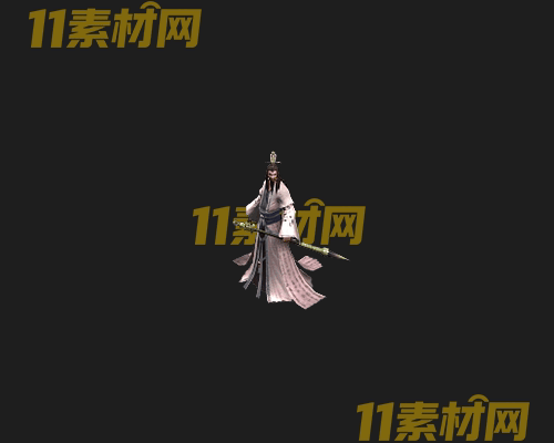 传奇人物NPC素材 动态高清PNG序列帧—NPC20260505-167