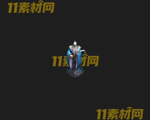 传奇人物NPC素材 动态高清PNG序列帧—NPC20260505-171