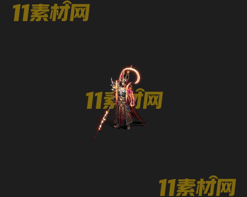 传奇人物NPC素材 动态高清PNG序列帧—NPC20260505-176