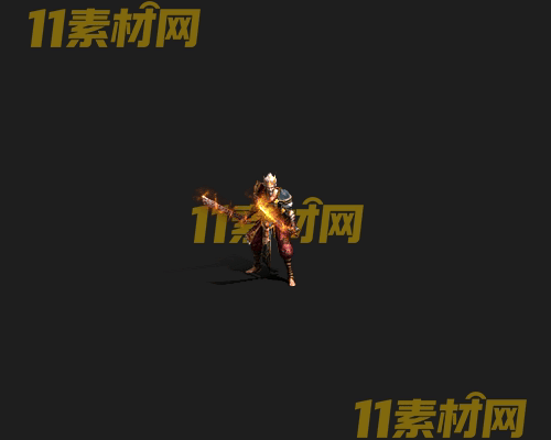 传奇人物NPC素材 动态高清PNG序列帧—NPC20260505-178