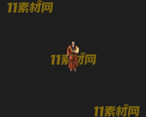 传奇人物NPC素材 动态高清PNG序列帧—NPC20260505-182
