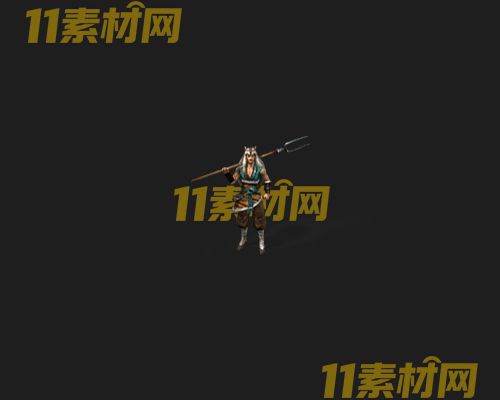 传奇人物NPC素材 动态高清PNG序列帧—NPC20260505-185