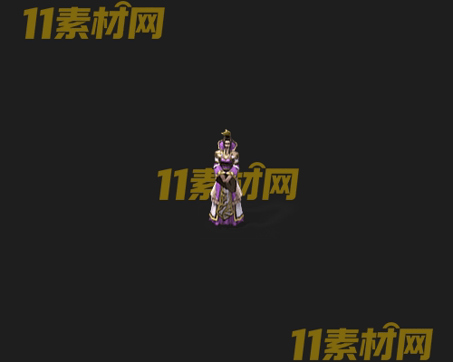 传奇人物NPC素材 动态高清PNG序列帧—NPC20260505-190