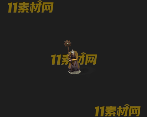 传奇人物NPC素材 动态高清PNG序列帧—NPC20260505-191