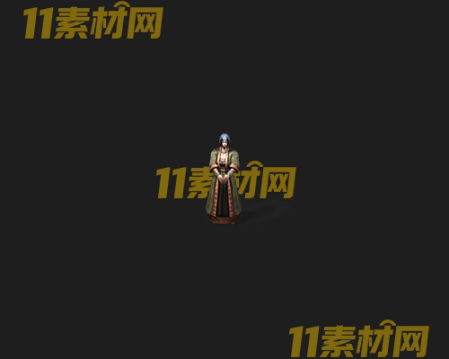 传奇人物NPC素材 动态高清PNG序列帧—NPC20260505-195