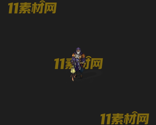传奇人物NPC素材 动态高清PNG序列帧—NPC20260505-196
