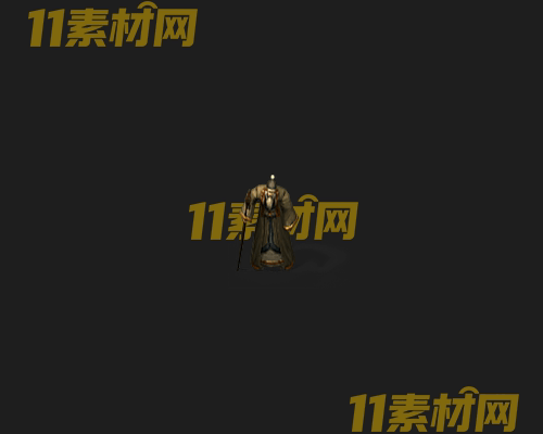 传奇人物NPC素材 动态高清PNG序列帧—NPC20260505-201