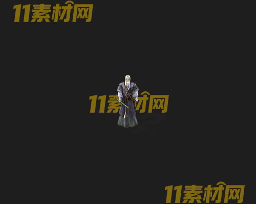 传奇人物NPC素材 动态高清PNG序列帧—NPC20260505-204