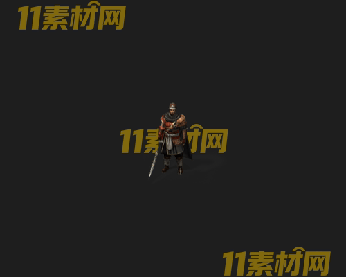 传奇人物NPC素材 动态高清PNG序列帧—NPC20260505-209