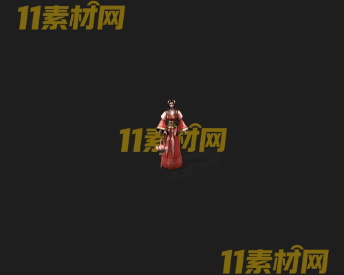 传奇人物NPC素材 动态高清PNG序列帧—NPC20260505-212