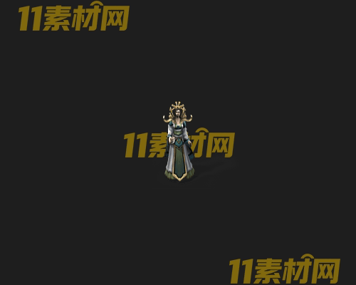 传奇人物NPC素材 动态高清PNG序列帧—NPC20260505-215