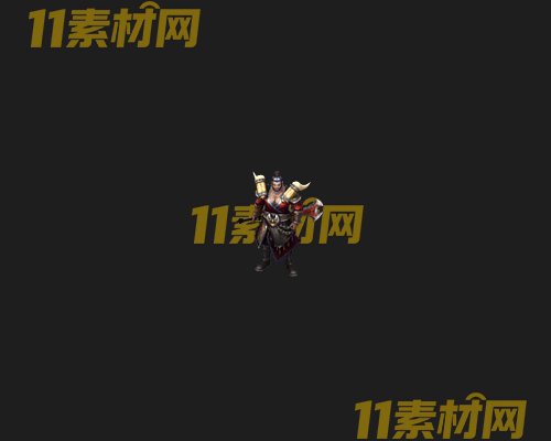 传奇人物NPC素材 动态高清PNG序列帧—NPC20260505-228