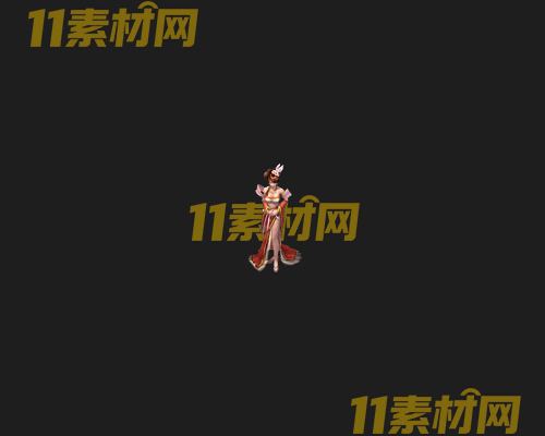 传奇人物NPC素材 动态高清PNG序列帧—NPC20260505-234