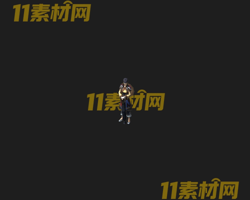传奇人物NPC素材 动态高清PNG序列帧—NPC20260505-237