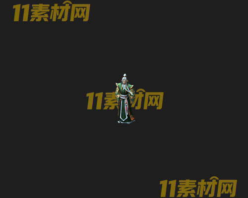 传奇人物NPC素材 动态高清PNG序列帧—NPC20260505-239