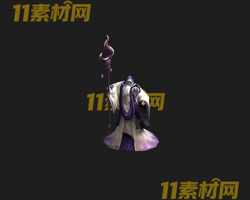 传奇人物NPC素材 动态高清PNG序列帧—NPC20260505-24
