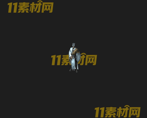 传奇人物NPC素材 动态高清PNG序列帧—NPC20260505-240