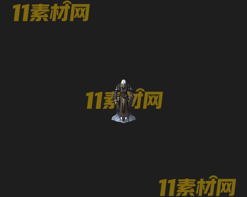 传奇人物NPC素材 动态高清PNG序列帧—NPC20260505-241